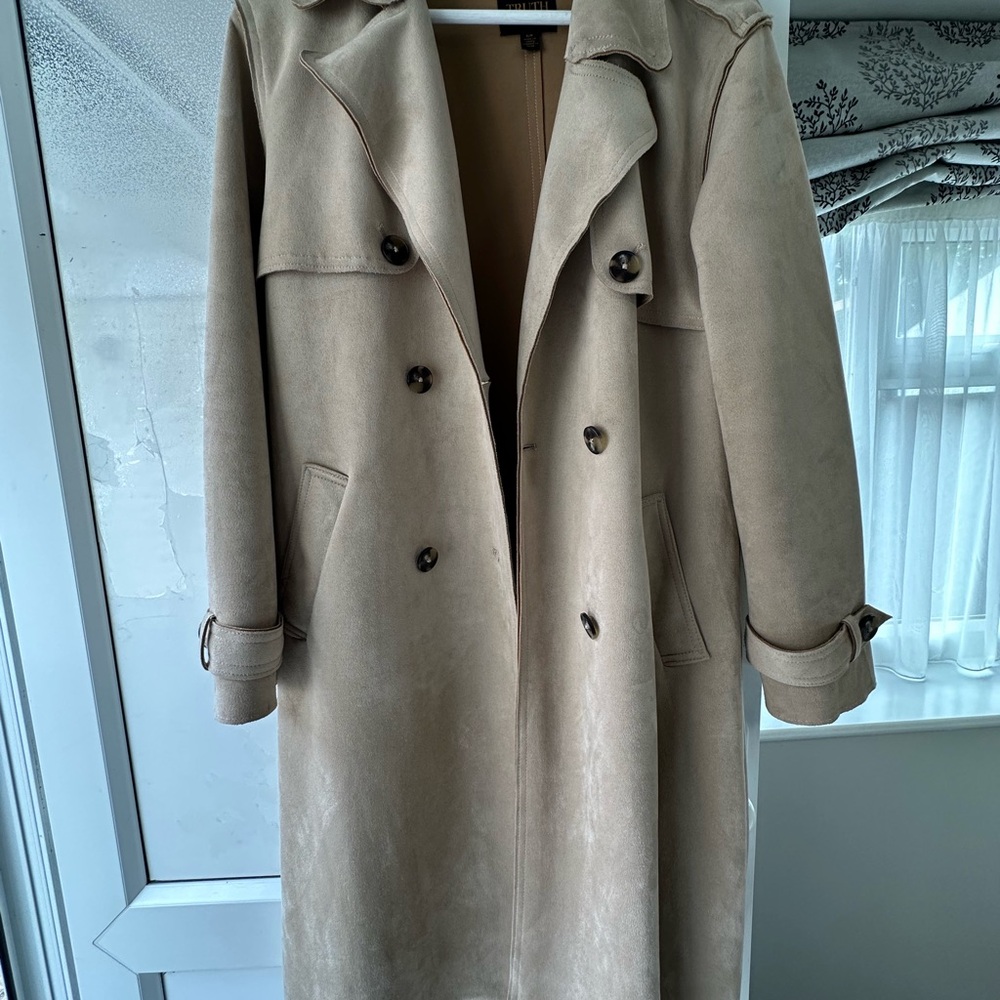 Truth Tan Trench Coat Timeless Design